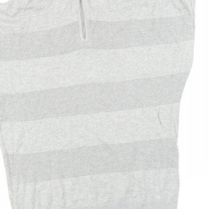Warehouse Womens Grey   Pullover Jumper Size 10
