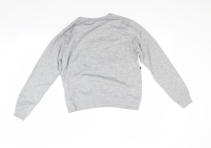 New Look Womens Grey   Pullover Sweatshirt Size M
