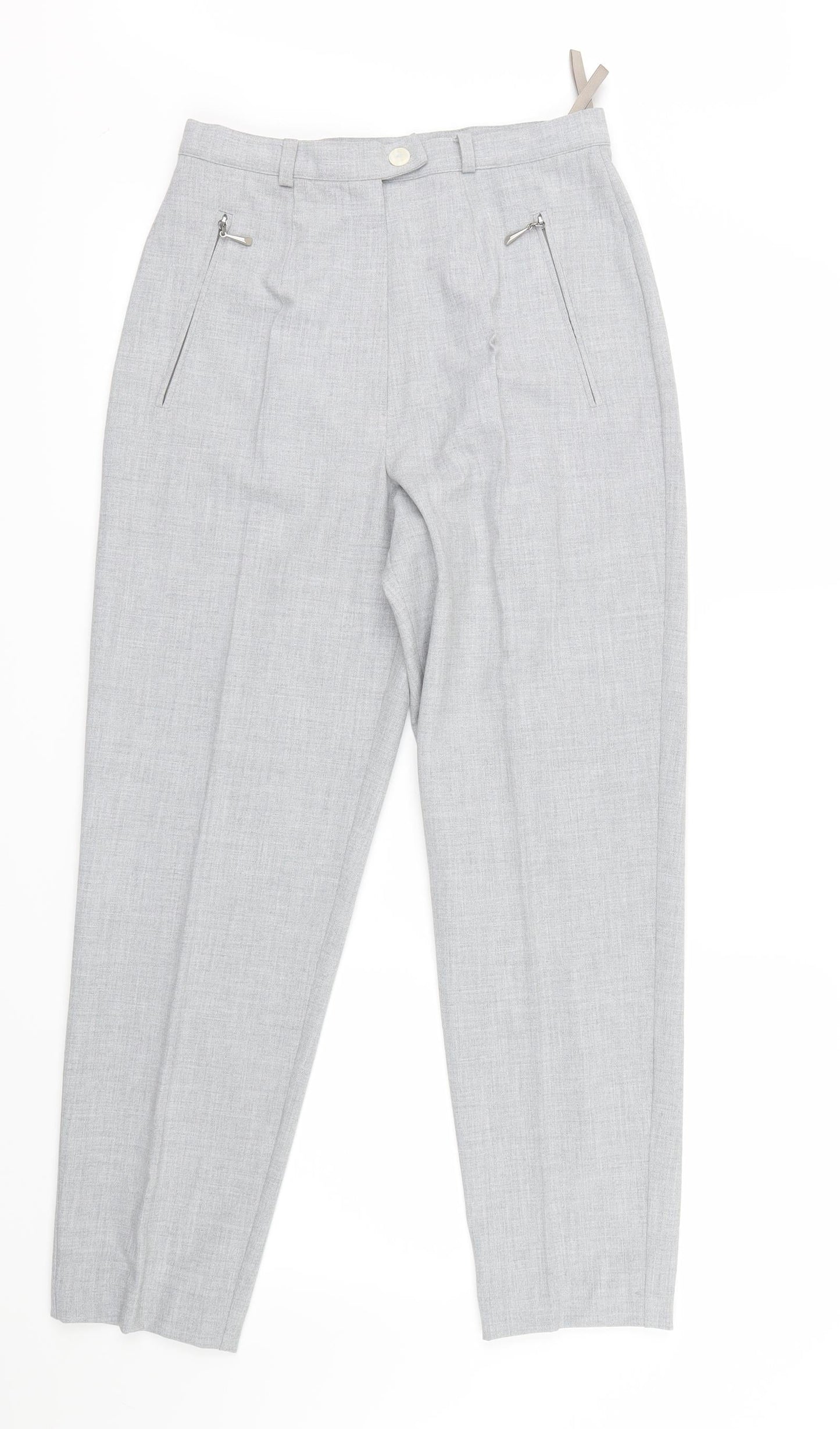 Your 6th Sense Womens Grey   Trousers  Size 10 L26.5 in
