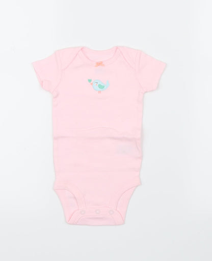 Carter's Girls Pink   Babygrow One-Piece Size 3-6 Months