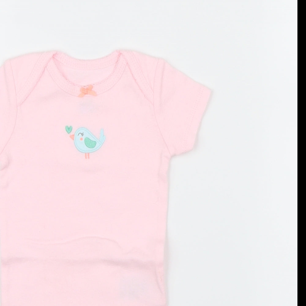 Carter's Girls Pink   Babygrow One-Piece Size 3-6 Months