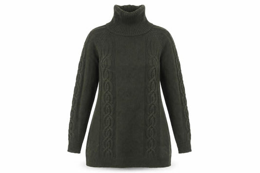 Select Womens Green  Knit Pullover Jumper Size 10
