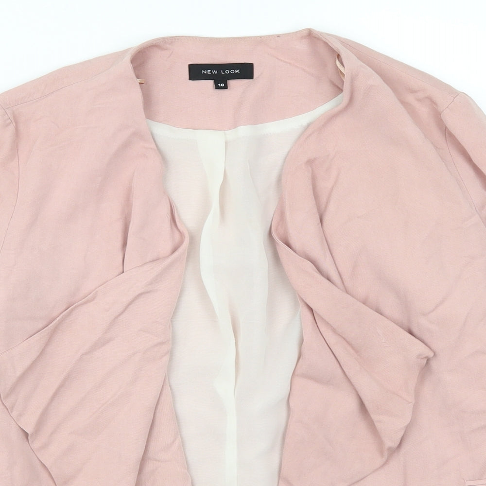 Womens UK Size 10 New Look Pink Jacket