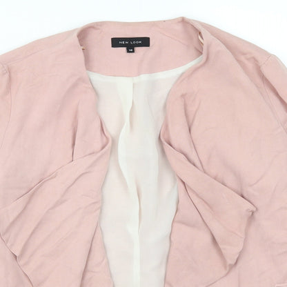Womens UK Size 10 New Look Pink Jacket