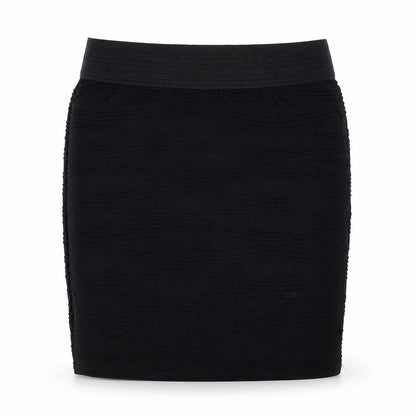 Internationale Womens Black   Mini Skirt Size 10  - TExtured