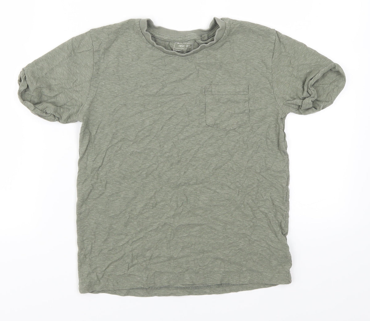 Next Boys Green   Basic T-Shirt Size 8 Years