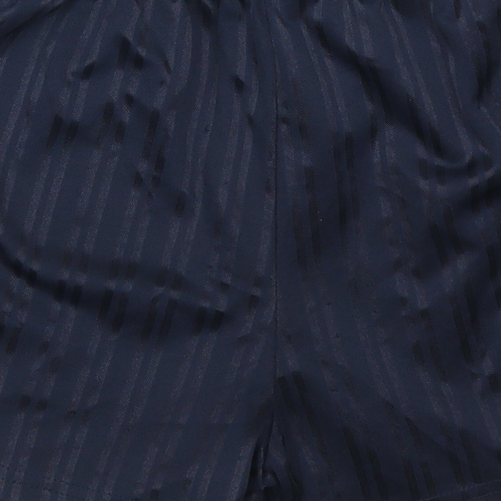 Mataln Boys Blue Striped  Utility Shorts Size 7 Years