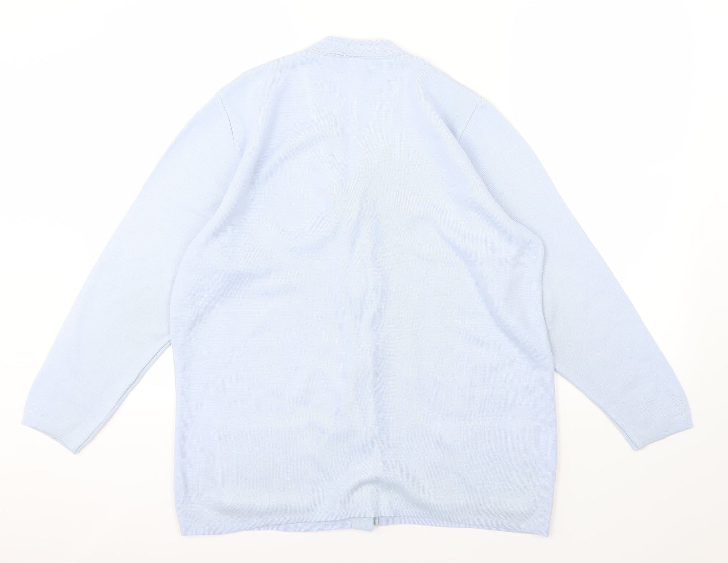 Classics Womens Blue  Knit Cardigan Jumper Size 12