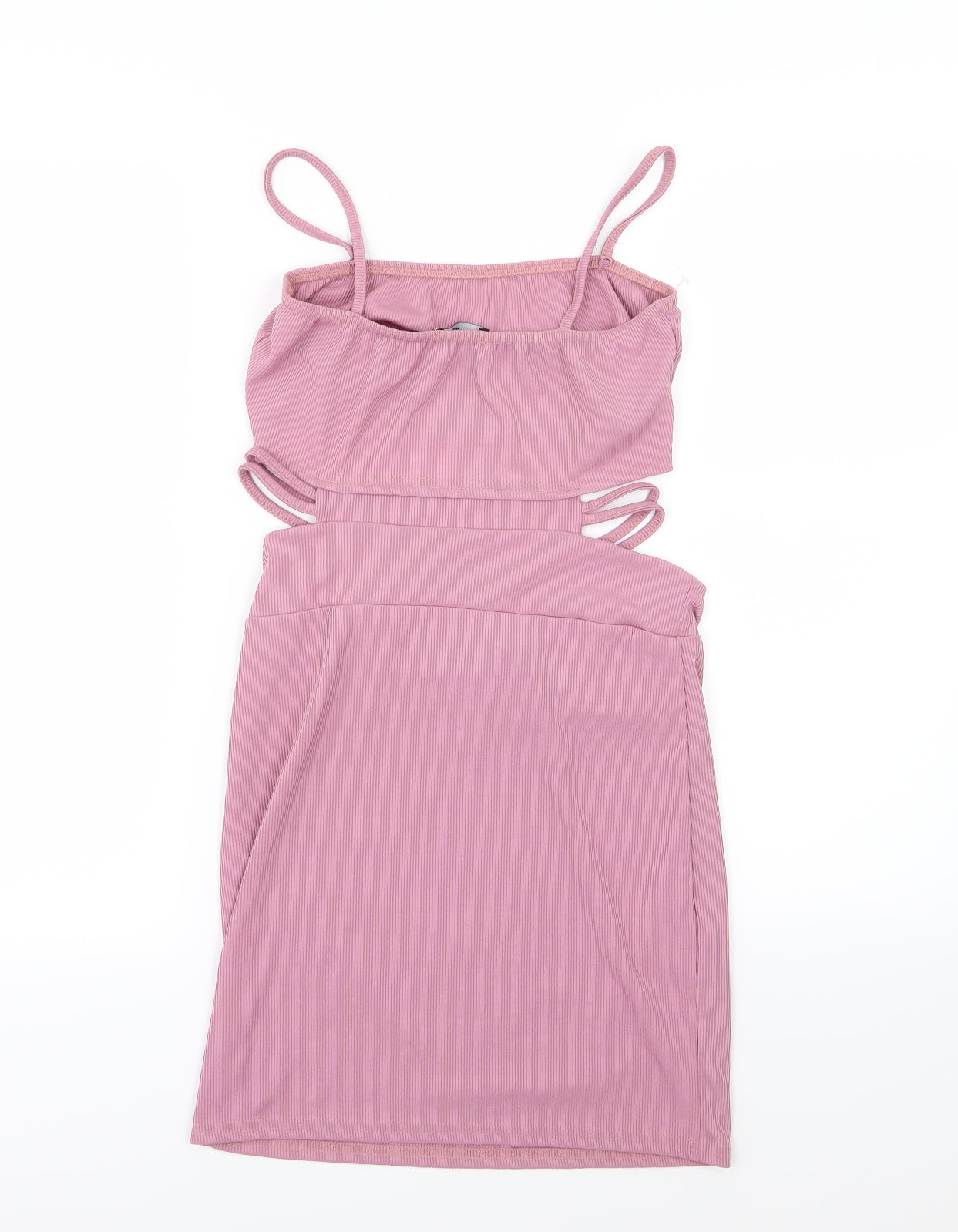 PRETTYLITTLETHING Womens Pink   Bodycon  Size 12