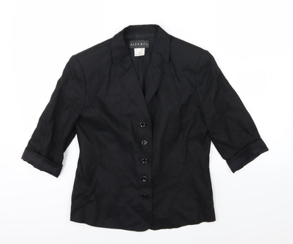 Womens UK Size 8 Alex & Co Black Jacket