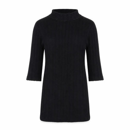 New Look Womens Black  Knit Pullover Jumper Size 10