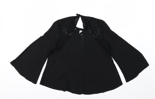 Miss Selfridge Womens Black   Basic Blouse Size 8
