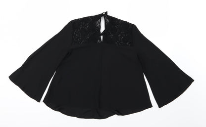 Miss Selfridge Womens Black   Basic Blouse Size 8