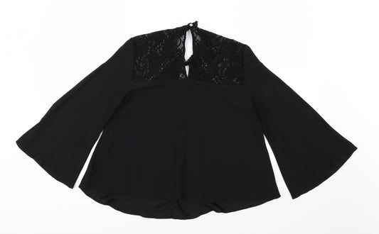 Miss Selfridge Womens Black   Basic Blouse Size 8