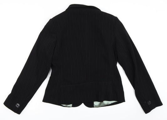 Papaya Womens Black   Jacket Blazer Size 12