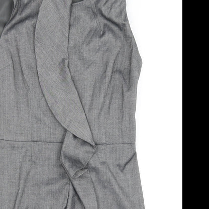 Miss Selfridge Womens Grey   Shift  Size 14