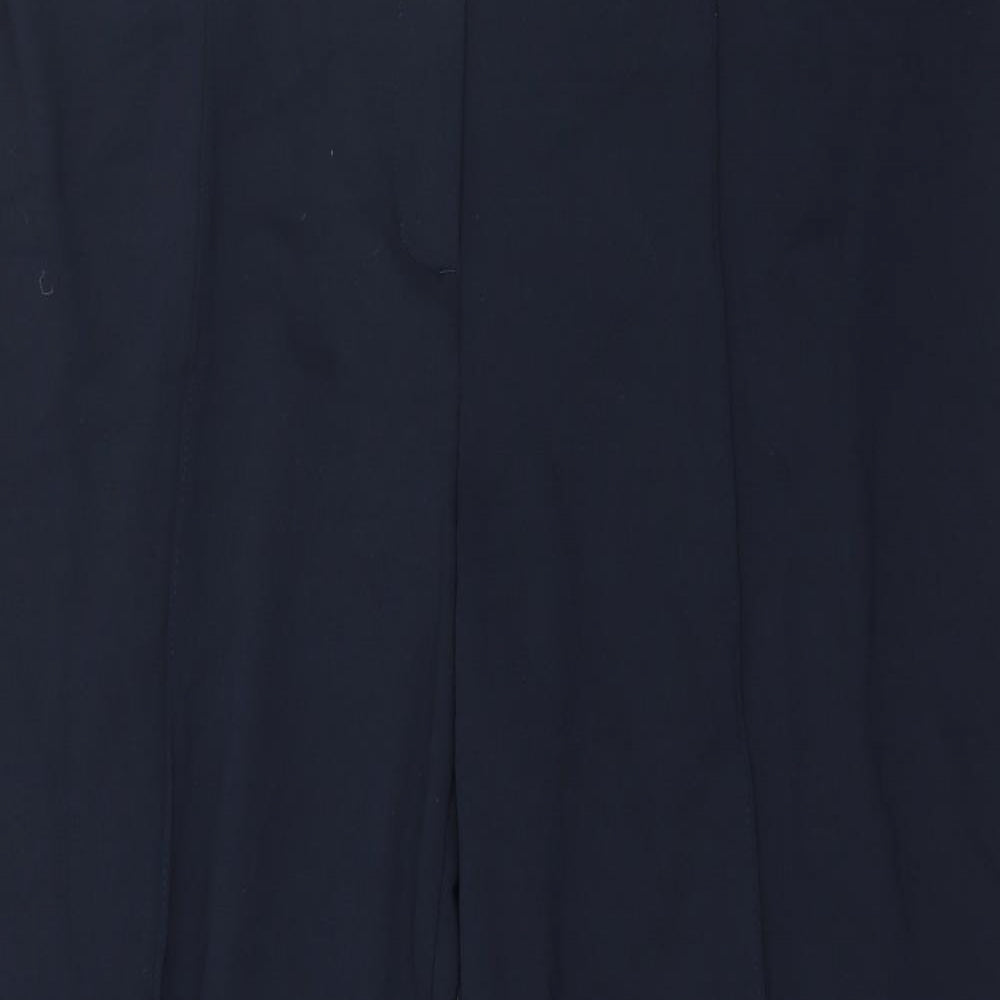 Womens UK Size 18 Marks and Spencer Regular Fit  Blue Trousers