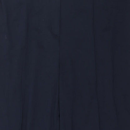 Womens UK Size 18 Marks and Spencer Regular Fit  Blue Trousers
