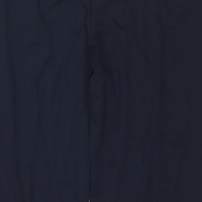 Womens UK Size 18 Marks and Spencer Regular Fit  Blue Trousers