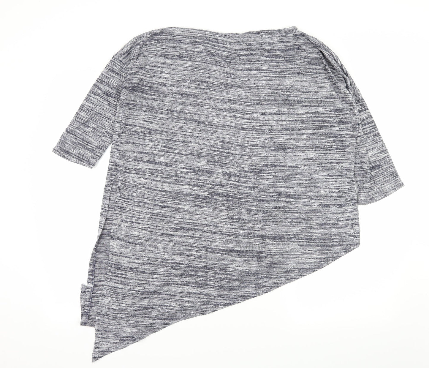 Womens UK Size S Wallis Blue Basic T-Shirt