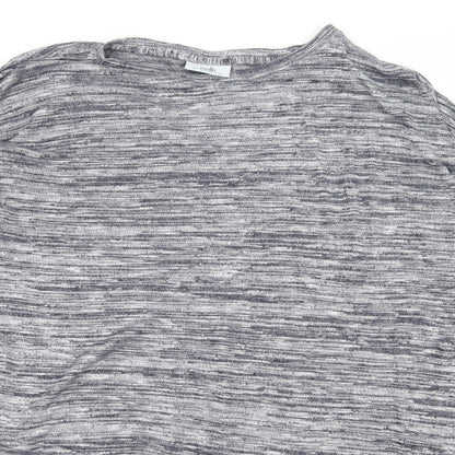 Womens UK Size S Wallis Blue Basic T-Shirt