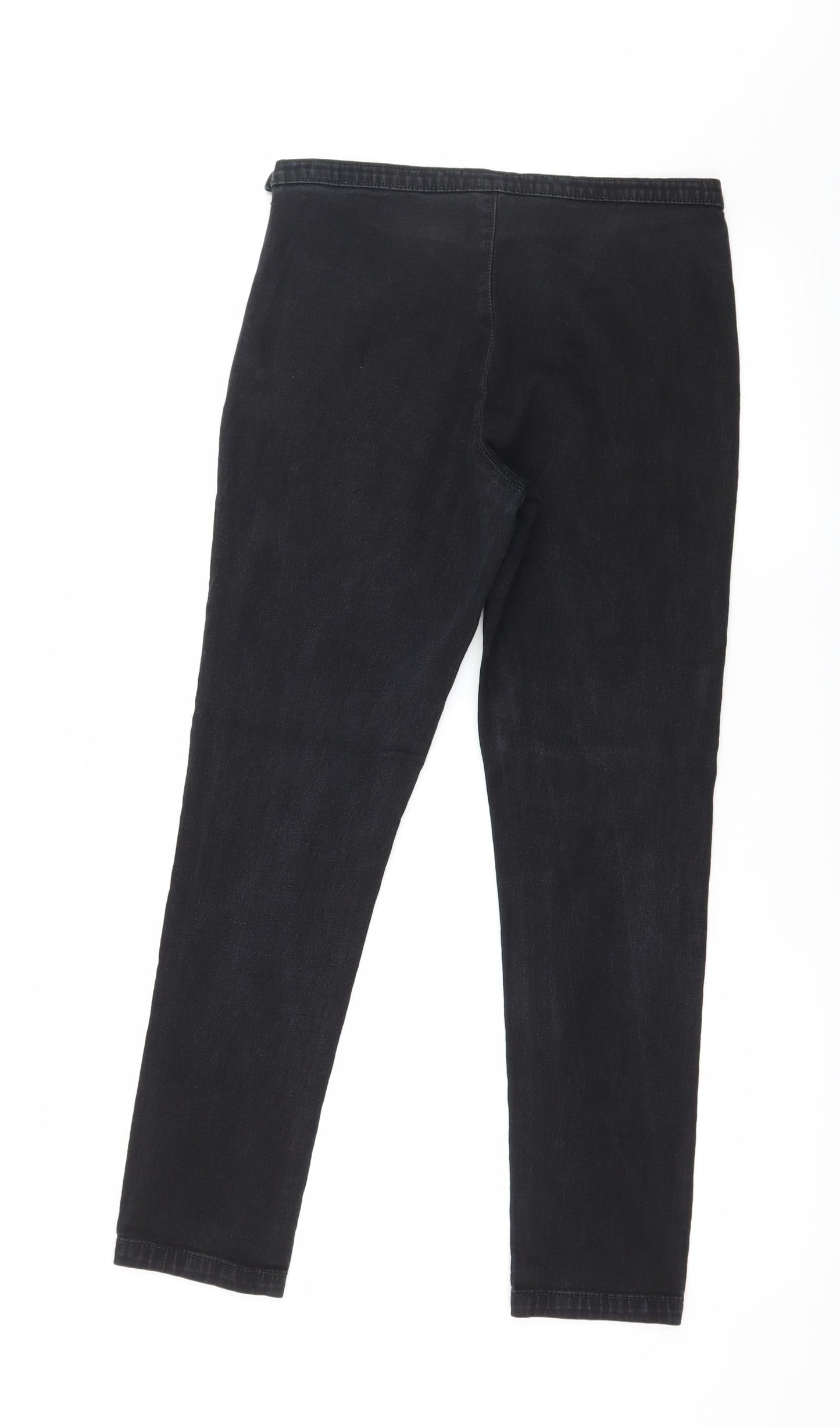 Womens UK Size 30 in Preworn Regular Fit Jegging Black Jeans