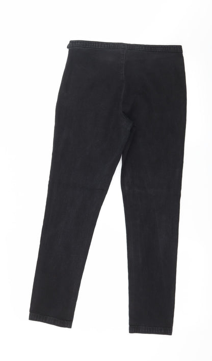 Womens UK Size 30 in Preworn Regular Fit Jegging Black Jeans