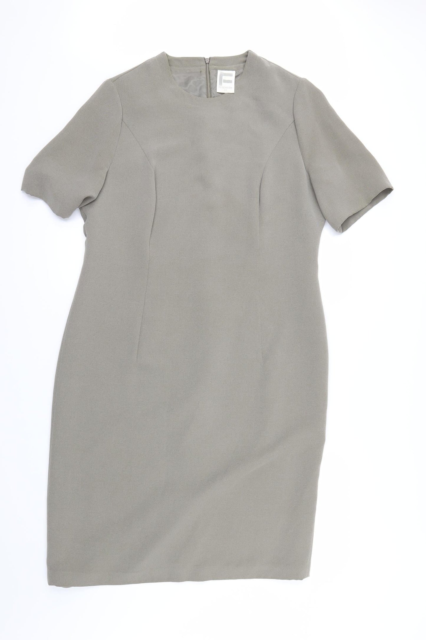 Frankenwalder Womens Beige   Shift  Size 12
