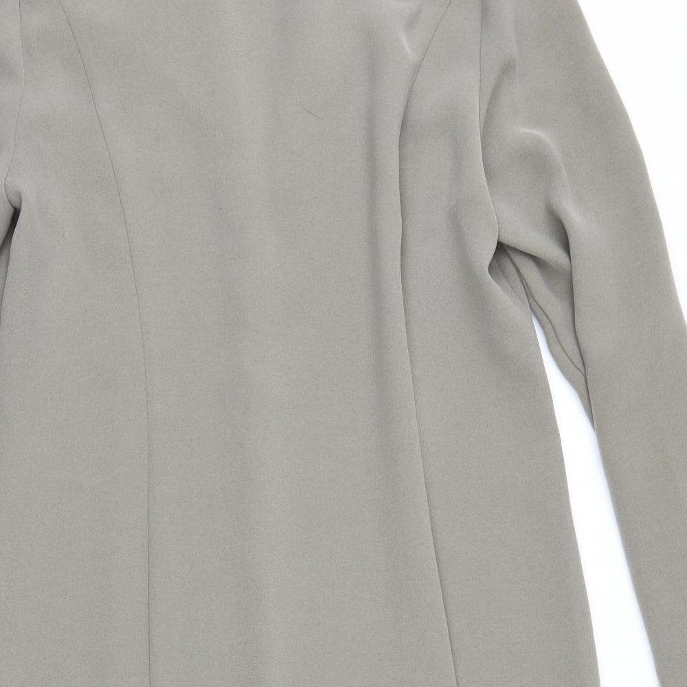 Frank Walder Womens Beige   Jacket  Size 12