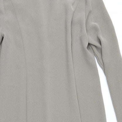 Frank Walder Womens Beige   Jacket  Size 12