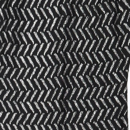 River Island Womens Black Geometric  Mini  Size 10