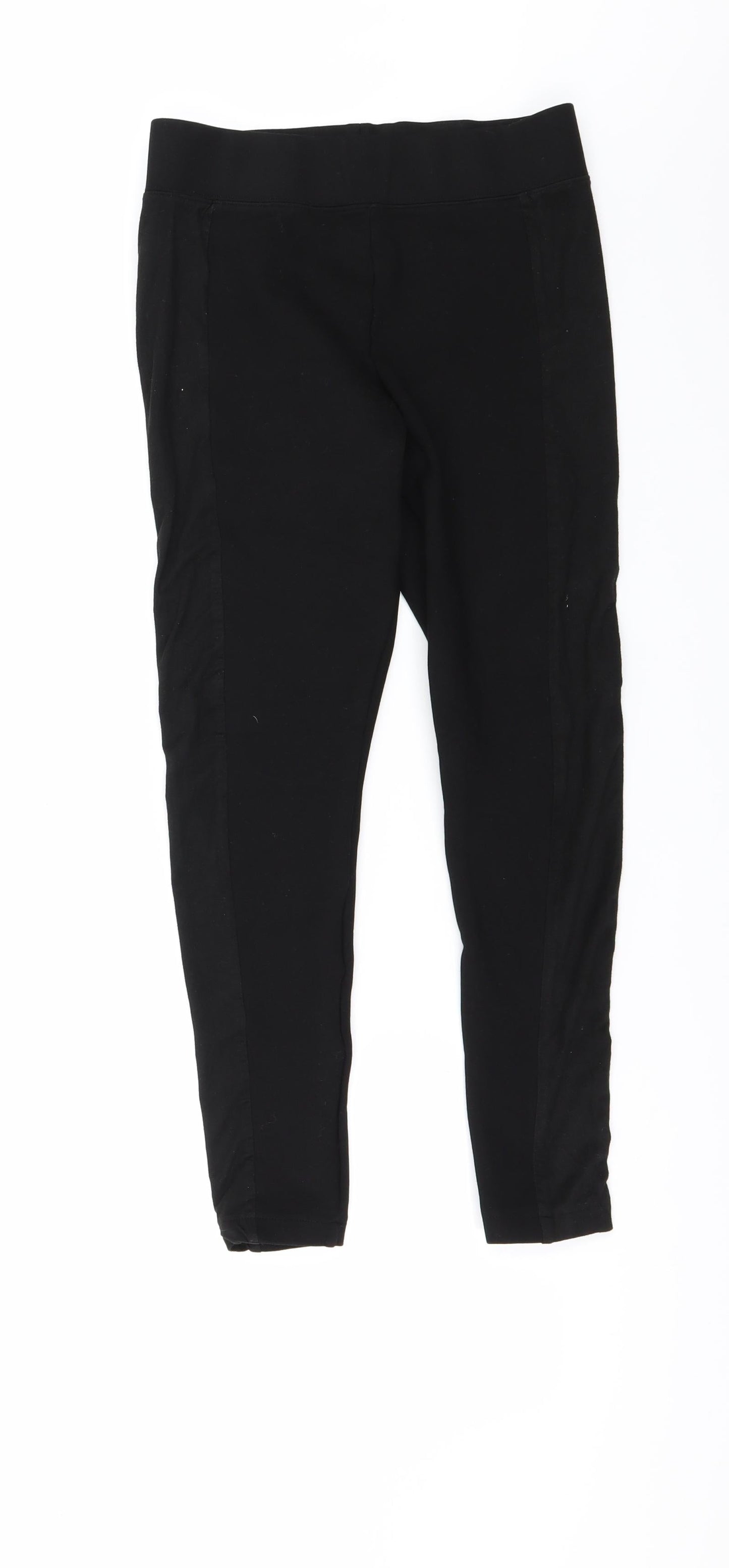 Womens UK Size 10 Topshop Regular Fit  Black Trousers