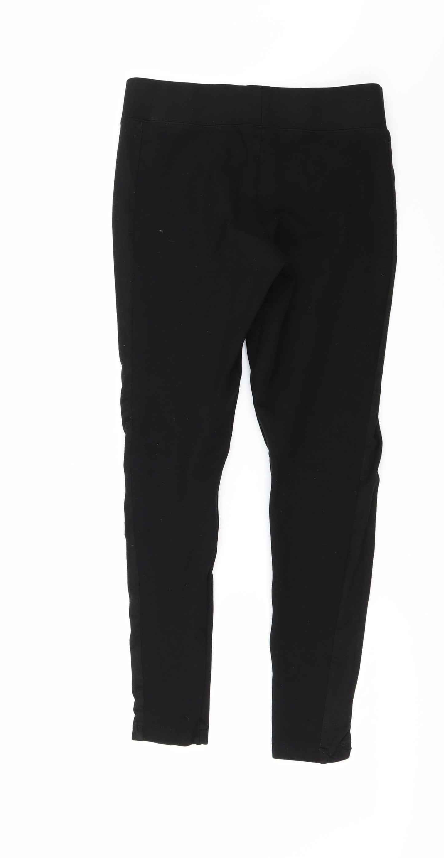 Womens UK Size 10 Topshop Regular Fit  Black Trousers