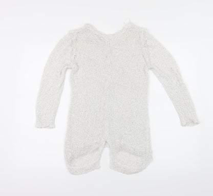 TU Womens White   Pullover Jumper Size 12