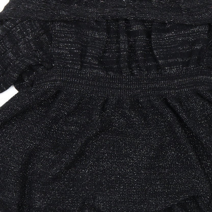 George Womens Black   Cardigan Jumper Size 8