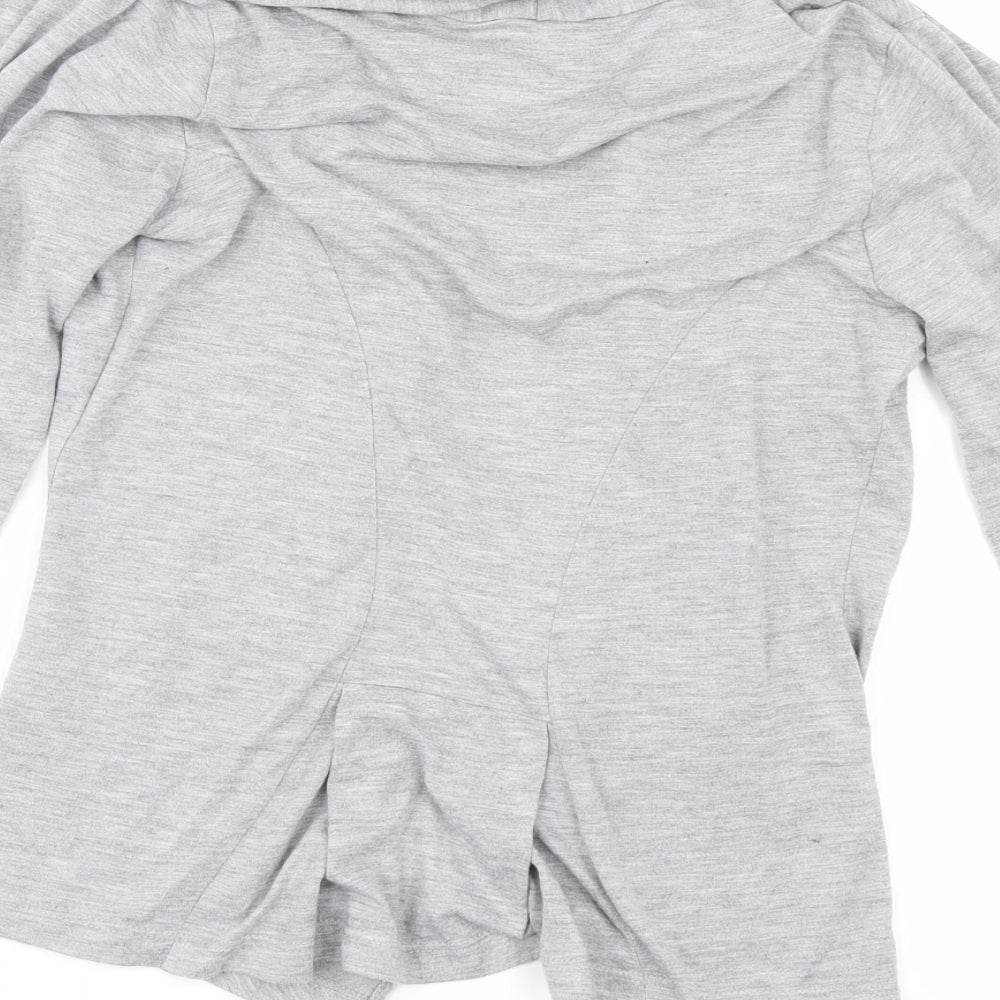 F&F Womens Grey   Cardigan Jumper Size 10