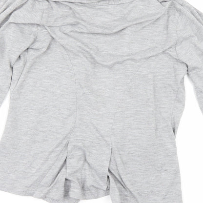 F&F Womens Grey   Cardigan Jumper Size 10