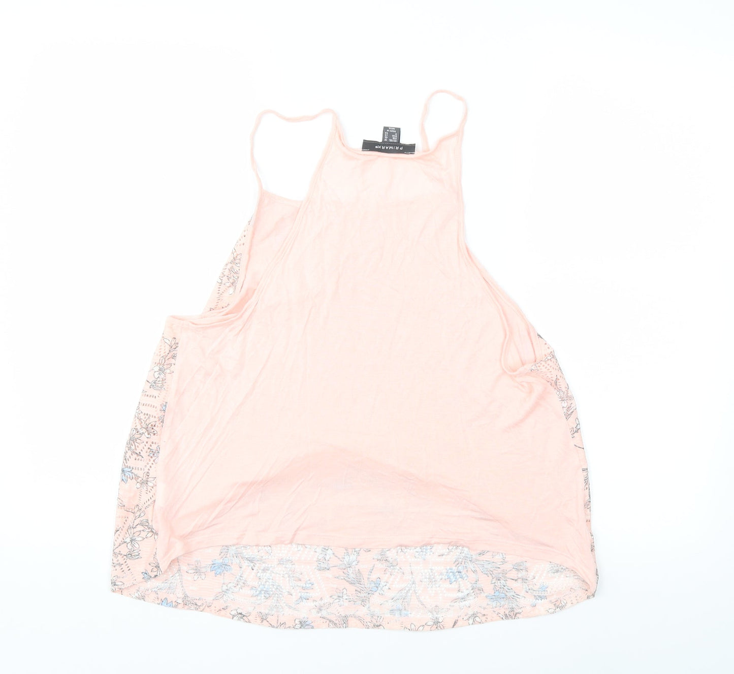 Primark Womens Pink Floral  Basic Blouse Size 16