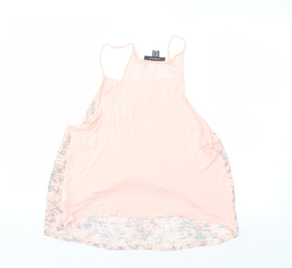 Primark Womens Pink Floral  Basic Blouse Size 16