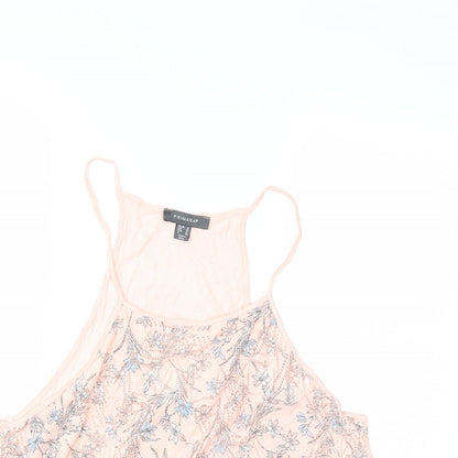 Primark Womens Pink Floral  Basic Blouse Size 16