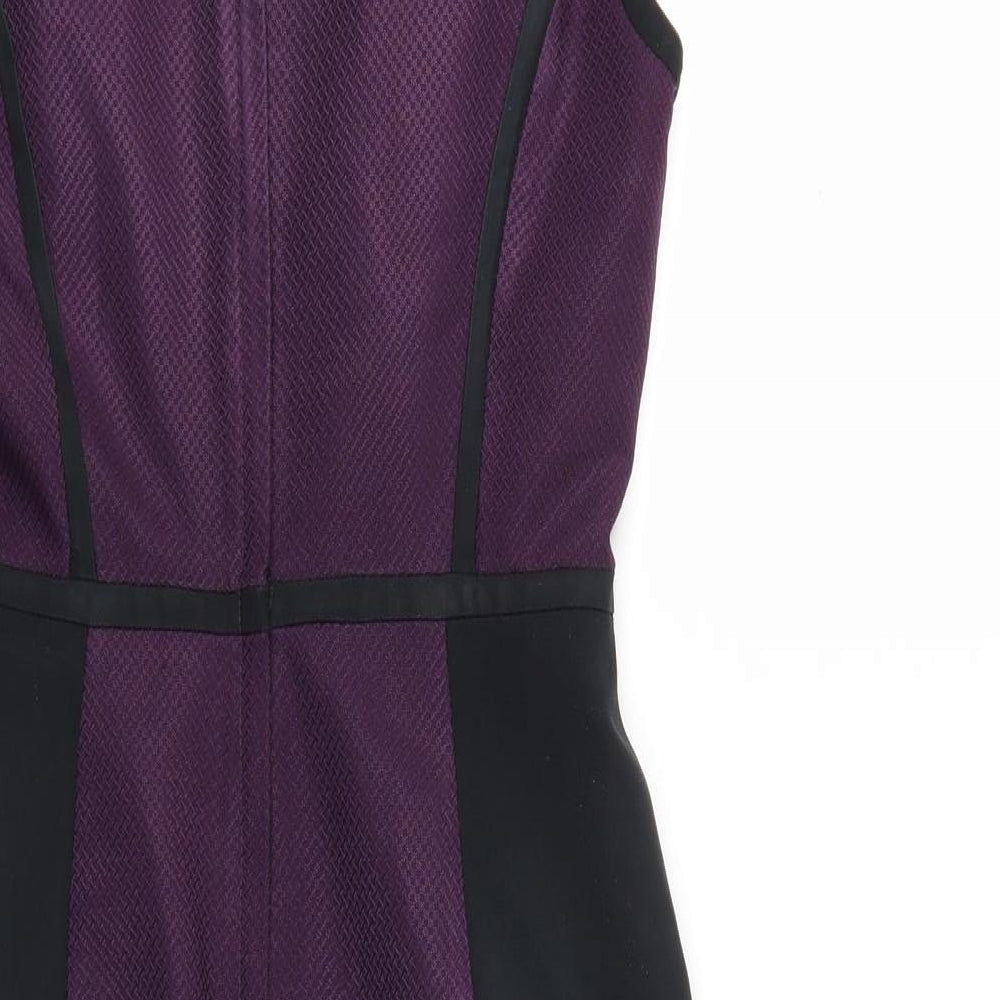 Dorothy Perkins Womens Purple   Pencil Dress  Size 8