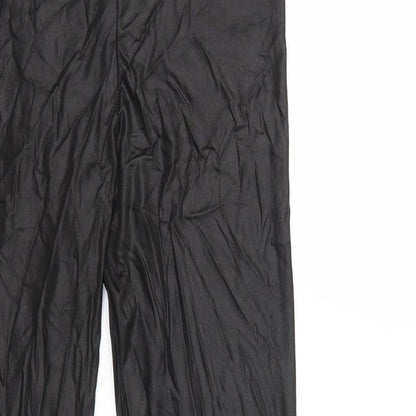 Womens UK Size 12 PRETTYLITTLETHING  Capri Black Leggings