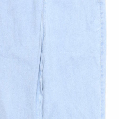 Denim & Co. Womens Blue  Denim Skinny Jeans Size 10 L29 in