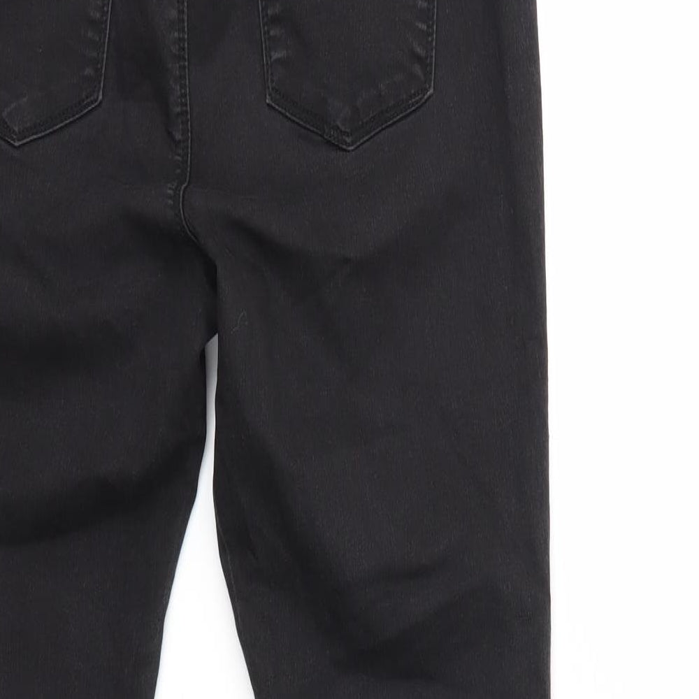 Dunnes Stores Womens Black  Denim Skinny Jeans Size 10 L28 in