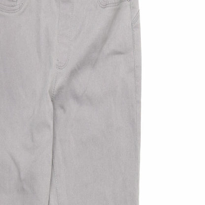 Denim & Co. Womens Green  Denim Skinny Jeans Size 10 L28 in