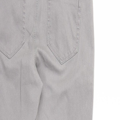 Denim & Co. Womens Green  Denim Skinny Jeans Size 10 L28 in