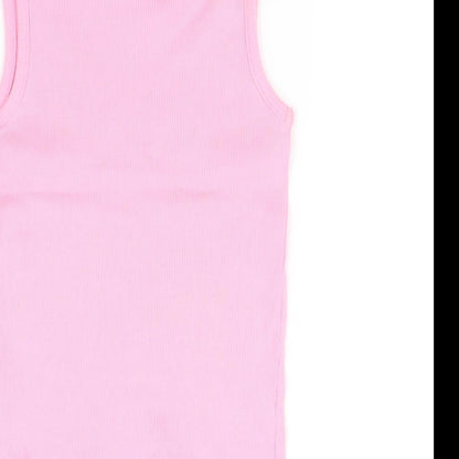 George Girls Pink   Pullover Jumper Size 6-7 Years
