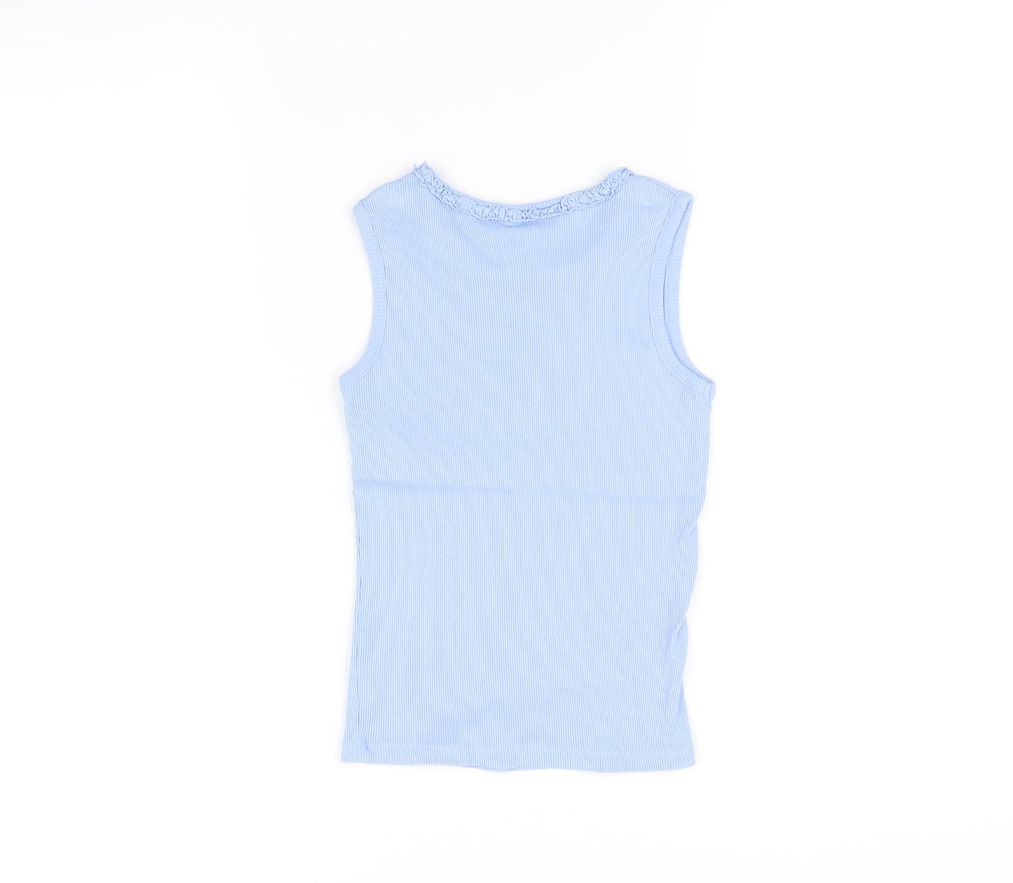 George Girls Blue   Basic T-Shirt Size 6 Years