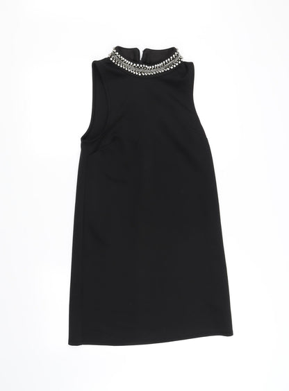 Topshop Womens Black   Fit & Flare  Size 8