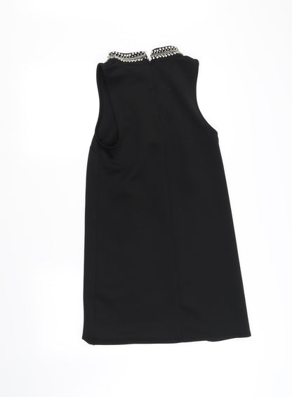 Topshop Womens Black   Fit & Flare  Size 8